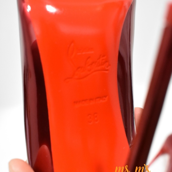 NIB Christian Louboutin So Kate Metallic Pumps - Picture 7 of 7